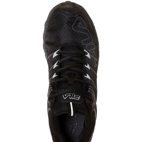 NEW FILA Black & Silver Running Sneakers - Picture 4 of 4